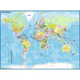 Puzzle Harta Lumii, 200 Piese Ravensburger - 1